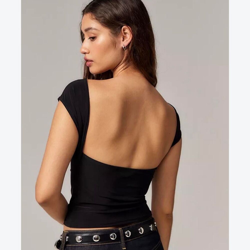 Urban Outfitters black Open Back top